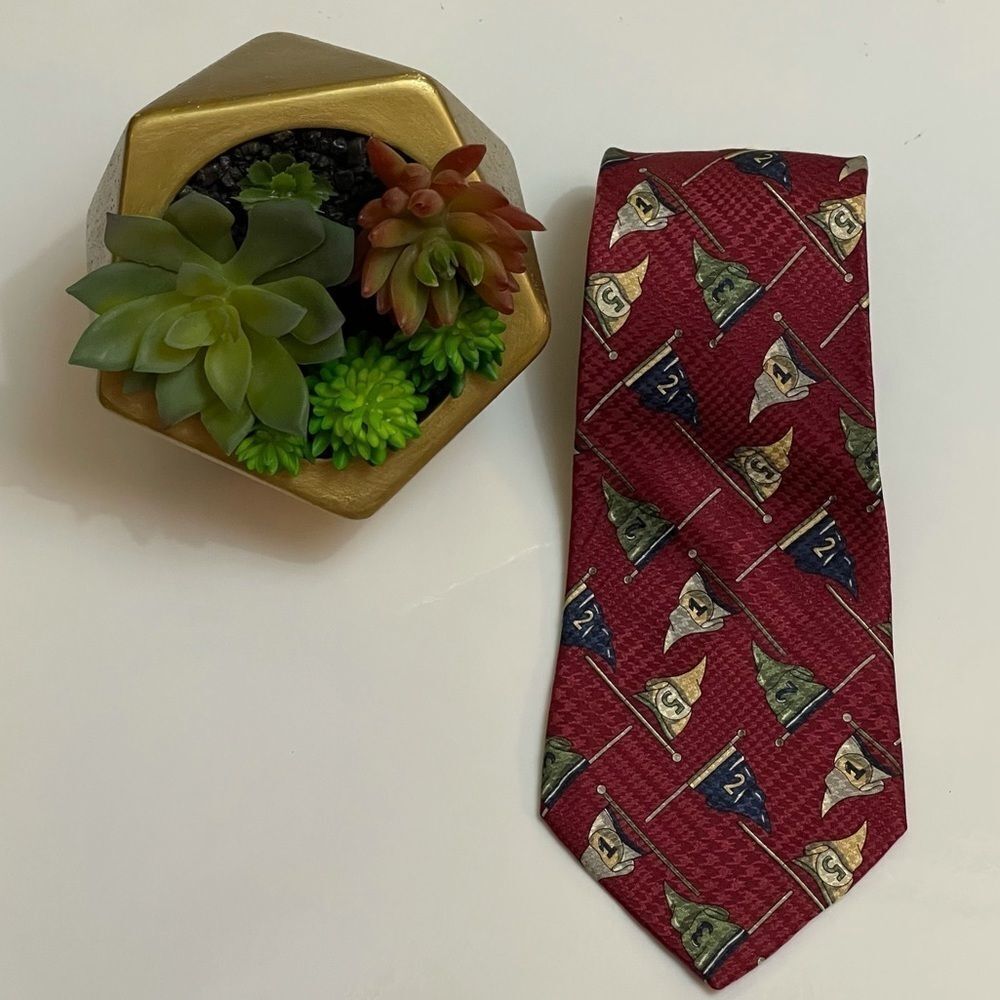 Golf Themed Tie